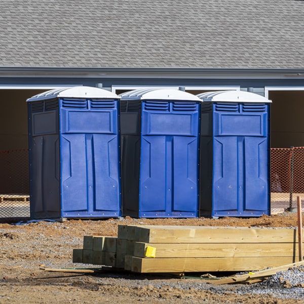 how do i determine the correct number of porta potties necessary for my event in Powhattan Kansas